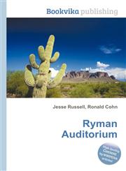 Ryman Auditorium,5511351881,9785511351889