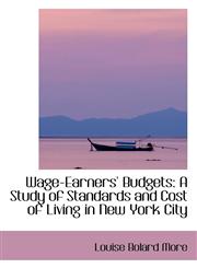 Wage-Earners' Budgets A Study of Standards and Cost of Living in New York City,1434692353,9781434692351