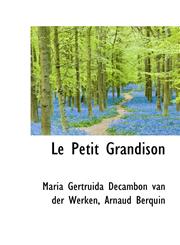 Le Petit Grandison,1103845055,9781103845057