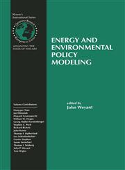 Energy and Environmental Policy Modeling,0792383486,9780792383482