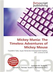 Mickey Mania The Timeless Adventures of Mickey Mouse,6134436100,9786134436106