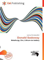 Donald Sadoway,6138470753,9786138470755
