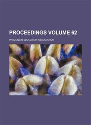 Proceedings Volume 62,1235925625,9781235925627