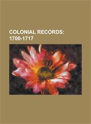 Colonial Records,1230005102,9781230005102
