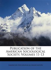 Publication of the American Sociological Society, Volumes 11-13,1147119260,9781147119268