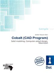 Cobalt (CAD Program),6201495622,9786201495623