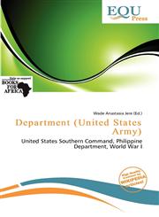 Department (United States Army),6200095329,9786200095329