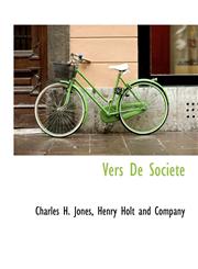 Vers De Societe,1140368729,9781140368724