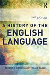A History of the English Language 6th Edition,041565596X,9780415655965