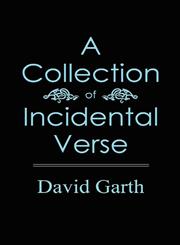A Collection of Incidental Verse,1627095780,9781627095785
