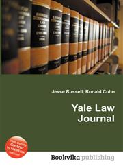 Yale Law Journal,5511364134,9785511364131