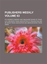 Publishers Weekly Volume 63,1236744403,9781236744401