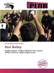 Ron Bailey,6139141516,9786139141517
