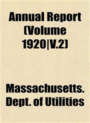 Annual Report (Volume 1920|V.2),1155049128,9781155049120