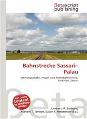Bahnstrecke Sassari-Palau,6135132342,9786135132342