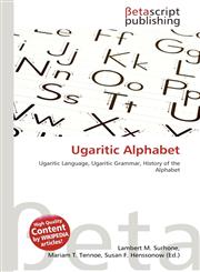 Ugaritic Alphabet,6131016054,9786131016059