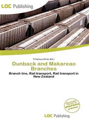 Dunback and Makareao Branches,6137009920,9786137009925