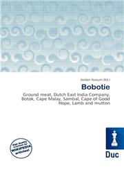 Bobotie,613571077X,9786135710779