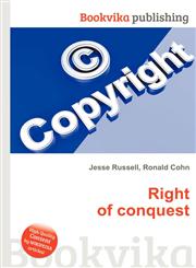 Right of Conquest,5511181021,9785511181028