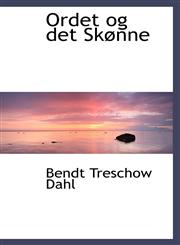 Ordet og det Skønne,111544185X,9781115441858