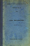 Land Reclamation Reclamation of Saline and Alkali Soils Vol. 3