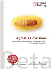 Agdistis Flavissima,6136471892,9786136471891