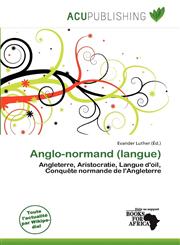 Anglo-normand (langue),620038293X,9786200382931