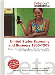 United States Economy and Business 1900-1909,6134780790,9786134780797