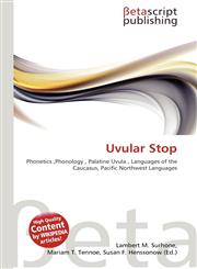 Uvular Stop,6137592669,9786137592663