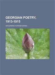 Georgian Poetry, 1913-1915,1150444509,9781150444500