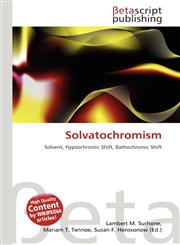 Solvatochromism,6131059691,9786131059698