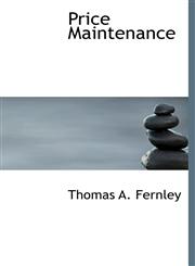 Price Maintenance,1117540286,9781117540283