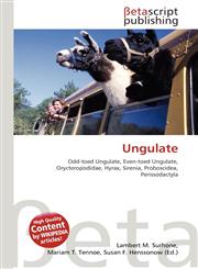 Ungulate,6134466956,9786134466950