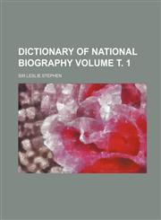 Dictionary of National Biography Volume . 1,115223224X,9781152232242