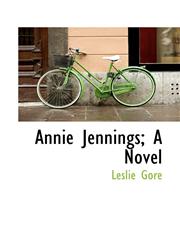 Annie Jennings; A Novel,1116115492,9781116115499