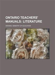 Ontario Teachers' Manuals,1153786737,9781153786737