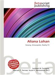 Aliana Lohan,6134430714,9786134430715