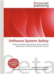 Software System Safety,6133093633,9786133093638