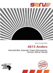 4815 Anders,6138753852,9786138753858