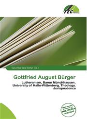 Gottfried August Bürger,6135855506,9786135855500