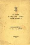 Twenty - Second Annual Report of the Indian Central Jute Committee for the Year - 1958-59