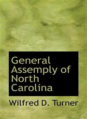 General Assemply of North Carolina,1110872534,9781110872534