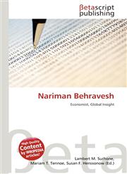 Nariman Behravesh,6134488682,9786134488686