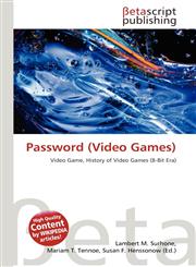 Password (Video Games),6133493232,9786133493230