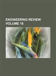 Engineering review Volume 18,123616637X,9781236166371