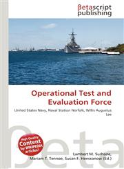 Operational Test and Evaluation Force,6135433857,9786135433852