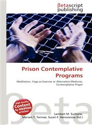 Prison Contemplative Programs,6133565209,9786133565203