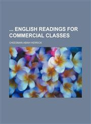 English Readings for Commercial Classes,1150198257,9781150198250
