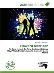 Howard Morrison,613720426X,9786137204269