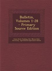 Bulletin, Volumes 1-28 - Primary Source Edition,1287921647,9781287921646